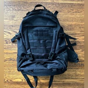 Black Tactical Backpack for bugging out!